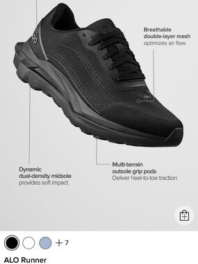 ALO Yoga Runner in Black